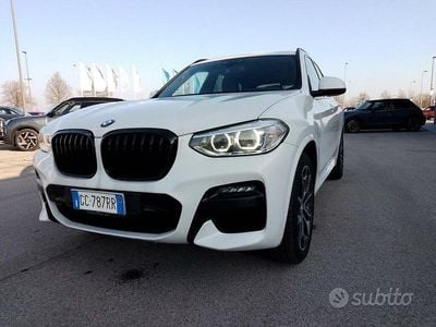Usata BMW X3 M Sport 190 CV (139 kW) 2021 Bianco SUV