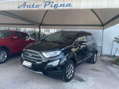 Nero Usata 2019 Ford Ecosport Titanium SUV | 10.400 € (Buon prezzo)