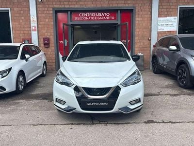 Usata Nissan Micra Tekna 90 CV (66 kW) 2018 Bianco Utilitaria