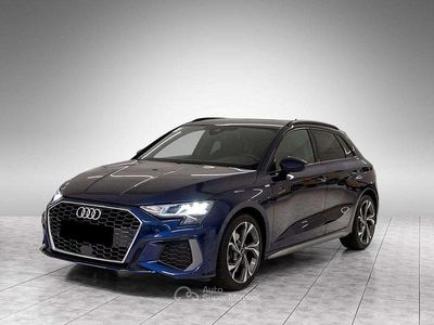 Usata Audi A3 S-Line 116 CV (85 kW) 2024 Blu/azzurro Berlina