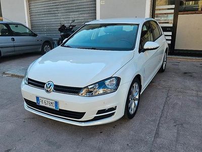 Usata VW Golf VII 110 CV (80 kW) 2017 Bianco Berlina