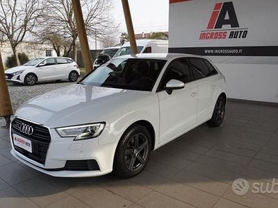 Usata Audi A3 Business 184 CV (135 kW) 2019 Bianco Berlina