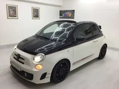 Usata Abarth 500C 140 CV (102 kW) 2011 Bianco Cabrio
