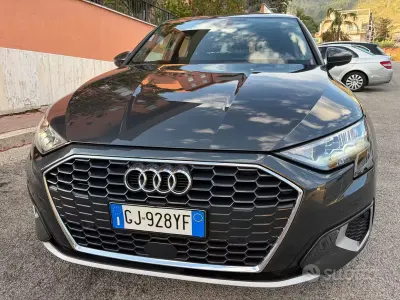 Usata Audi A3 Advanced 150 CV (110 kW) 2022 Grigio Berlina