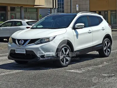 Usata Nissan Qashqai Tekna 131 CV (96 kW) 2015 Bianco SUV