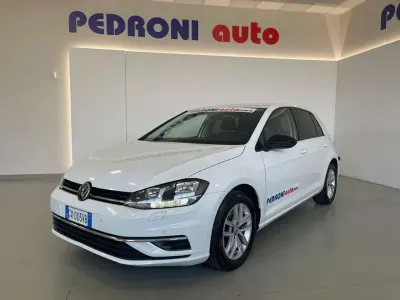 Usata VW Golf VII Comfortline 86 CV (63 kW) 2017 Bianco Berlina