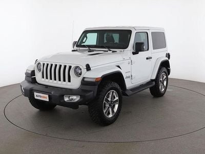 Usata Jeep Wrangler Sahara 200 CV (147 kW) 2018 Bianco SUV
