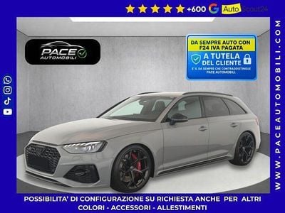 Usata Audi RS4 S-Line 450 CV (330 kW) 2024 Grigio metallizzato Station wagon