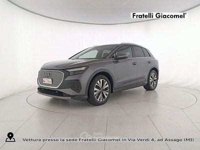 Usata Audi Q4 e-tron Advanced 210 kW (286 CV) 2022 Grigio tifone metallizzato SUV