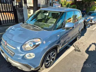 Usata Fiat 500L Cross 95 CV (69 kW) 2021 Blu Monovolume