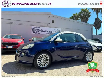 Usata Opel Adam Glam 69 CV (50 kW) 2017 Blu Utilitaria