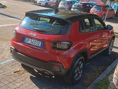 Usata Jeep Avenger Longitude 101 CV (74 kW) 2023 Rosso SUV