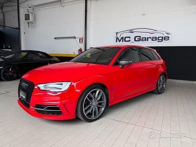 Usata Audi S3 300 CV (220 kW) 2015 Rosso Berlina