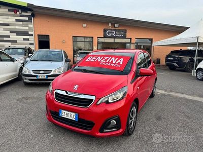 Usata Peugeot 108 69 CV (50 kW) 2015 Rosso Utilitaria