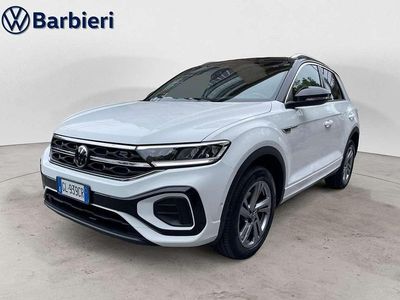 Usata VW T-Roc R-line 110 CV (80 kW) 2023 Bianco SUV