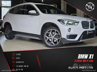 Usata BMW X1 xLine 150 CV (110 kW) 2018 Bianco SUV