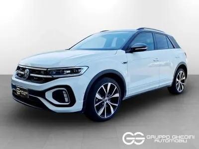 Usata VW T-Roc R-line 150 CV (110 kW) 2022 Bianco SUV