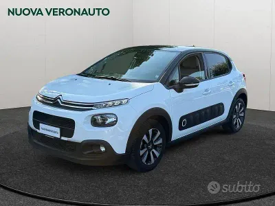 Usata Citroën C3 Shine 102 CV (75 kW) 2019 Bianco Utilitaria