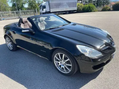 Usata Mercedes SLK200 163 CV (119 kW) 2005 Nero Cabrio