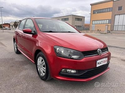 Usata VW Polo Trendline 60 CV (44 kW) 2016 Rosso Berlina