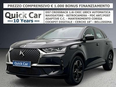 Usata DS Automobiles DS7 Crossback So Chic 181 CV (133 kW) 2019 Nero SUV