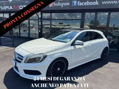 Usata Mercedes A200 Premium 136 CV (100 kW) 2014 Bianco Berlina