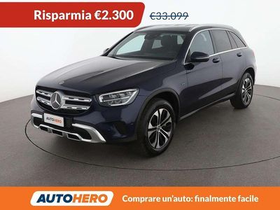 Usata Mercedes GLC300e Executive 211 CV (155 kW) 2020 Blu/azzurro SUV