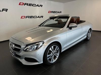 Usata Mercedes C250 211 CV (155 kW) 2017 Argento Cabrio