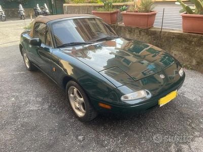 Usata Mazda MX5 90 CV (66 kW) 1997 Verde Cabrio