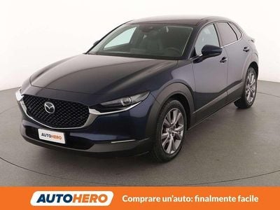 Usata Mazda CX-30 Exclusive 122 CV (89 kW) 2021 Blu/azzurro SUV