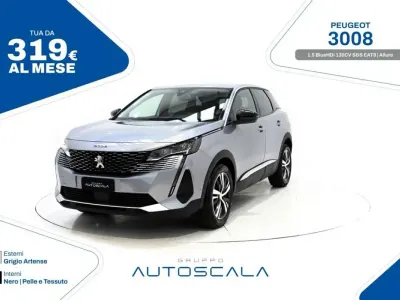 Usata Peugeot 3008 Allure 131 CV (96 kW) 2023 Grigio artense met. SUV