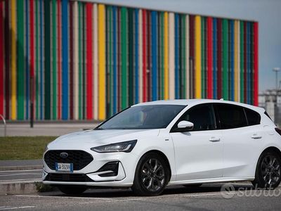 Usata Ford Focus ST-Line X 116 CV (85 kW) 2024 Bianco Berlina