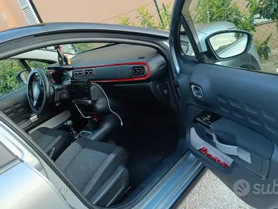 Usata Citroën C3 110 CV (80 kW) 2019 Grigio Utilitaria
