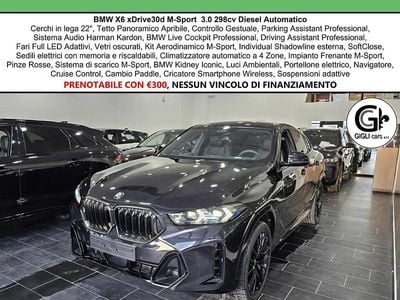 Usata BMW X6 M Sport 298 CV (219 kW) 2025 Sapphire black SUV