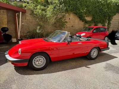 Usata Alfa Romeo Spider Veloce 103 CV (75 kW) 1983 Rosso Cabrio