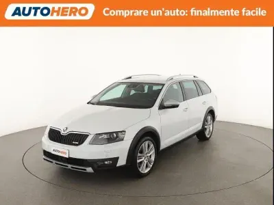 Usata Skoda Octavia 184 CV (135 kW) 2016 Bianco Station wagon