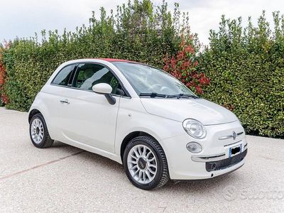 Usata Fiat 500 2011 Bianco Cabrio