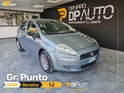 Usata Fiat Grande Punto 65 CV (47 kW) 2008 Grigio Utilitaria