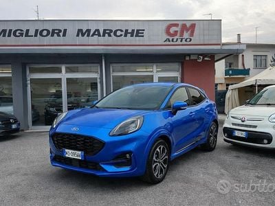 Usata Ford Puma ST-Line 125 CV (91 kW) 2022 Blu SUV