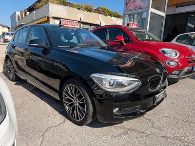 Usata BMW 116 115 CV (84 kW) 2016 Nero Utilitaria
