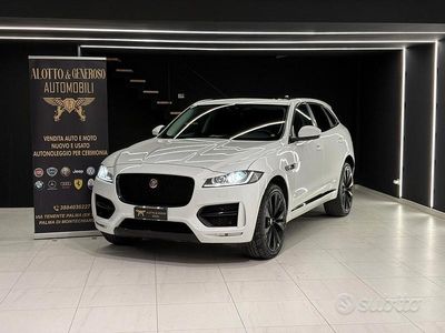 Usata Jaguar F-Pace R-Sport 300 CV (220 kW) 2016 Bianco SUV