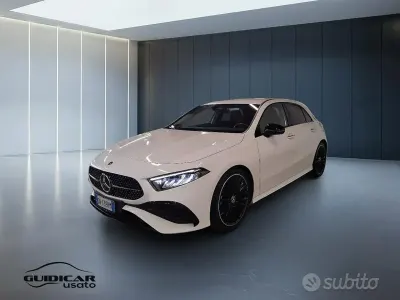 Usata Mercedes A180 Advanced Plus 116 CV (85 kW) 2023 Bianco cirrus Berlina