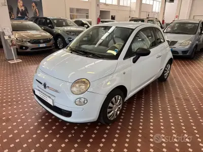 Usata Fiat 500 Pop 69 CV (50 kW) 2009 Bluazzurro Cabrio