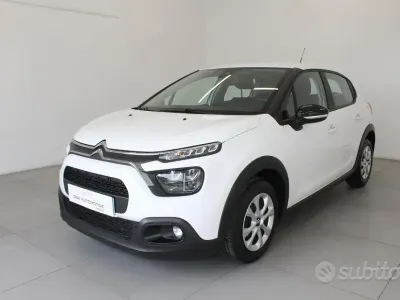 Usata Citroën C3 Feel 102 CV (75 kW) 2022 Bianco Utilitaria