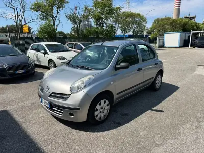 Usata Nissan Micra Acenta 65 CV (47 kW) 2006 Grigio Utilitaria
