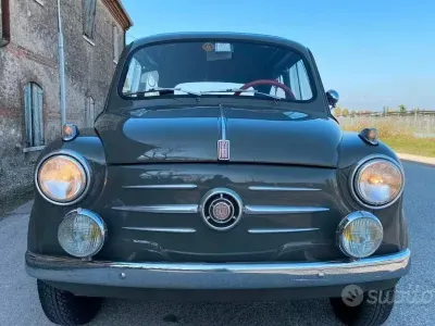 Usata Fiat 600 1950 Grigio Utilitaria