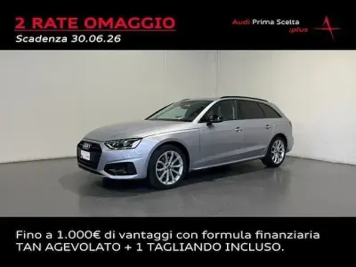 Usata Audi A4 Advanced 163 CV (119 kW) 2023 Argento fioretto metallizzato Station wagon