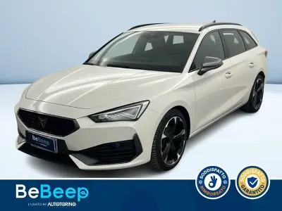 Usata Cupra Leon 150 CV (110 kW) 2024 Bianco pastello Station wagon