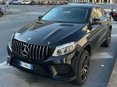 Usata Mercedes GLE350 Premium 258 CV (189 kW) 2016 Nero Coupé