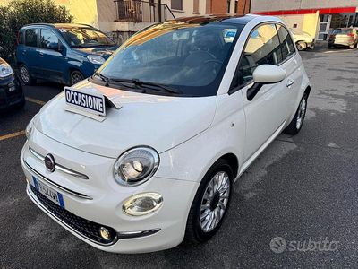 Begagnad Fiat 500 Lounge 95 HK (69 kW) 2018 Vit Sedan